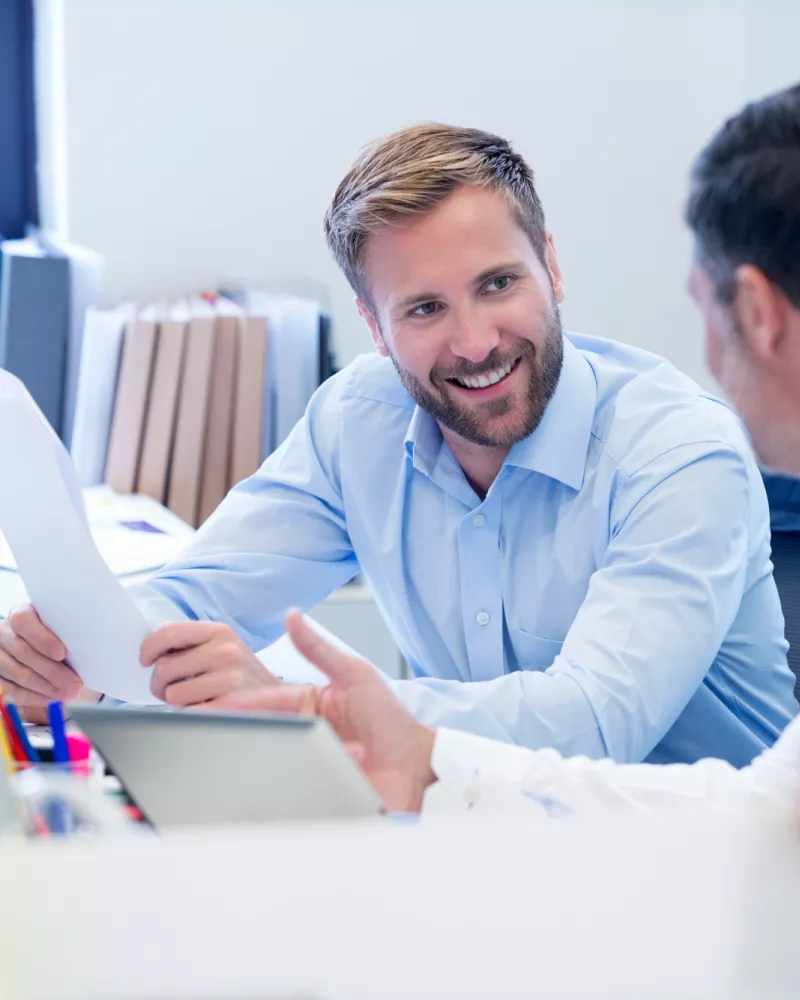 business employee at office 